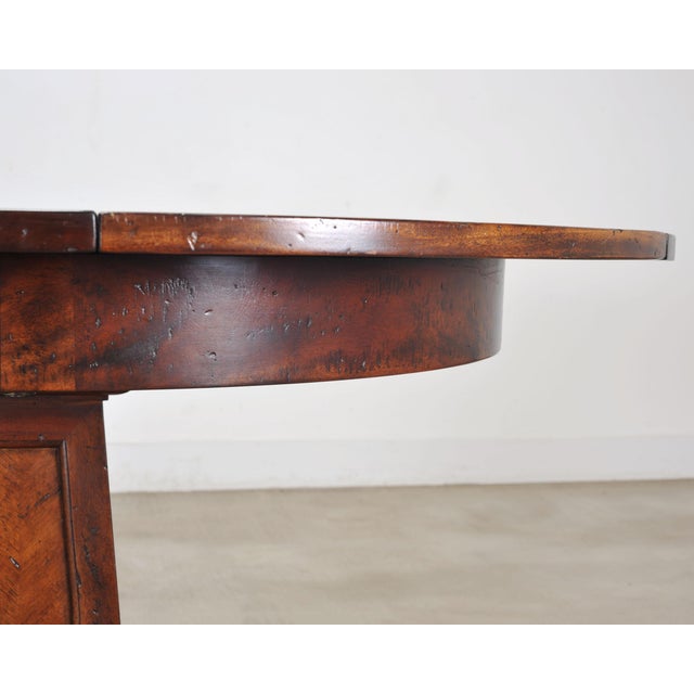 Theodore Alexander Castle Bromwich Mahogany Jupe Dining Table For Sale - Image 12 of 18