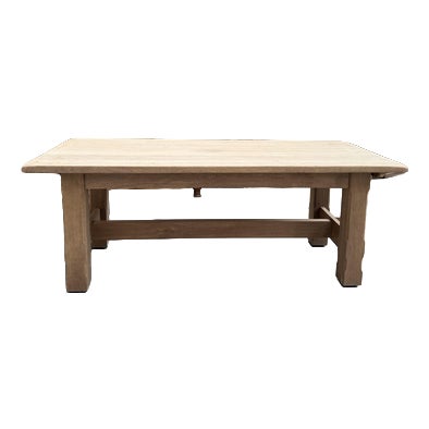 Solid Oak Farmhouse Table For Sale