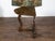 Large Italian Baroque Style 18th Century Walnut Demilune Table with Carved Legs For Sale - Image 11 of 12