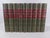 Vintage Olive Green, Burgundy & Gold German Literary Classics by Lingen – Set of 9 For Sale - Image 13 of 15