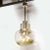 Mid-Century Modern Brass & Hand Blown Translucent/ Topaz Murano Glass Chandelier For Sale - Image 4 of 12