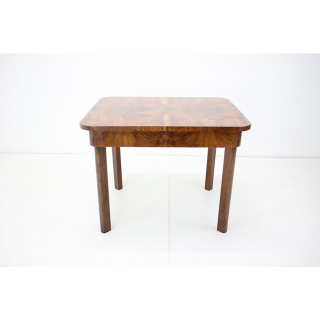 Wood Czechoslovakian Art Deco Table, 1930s For Sale - Image 7 of 18