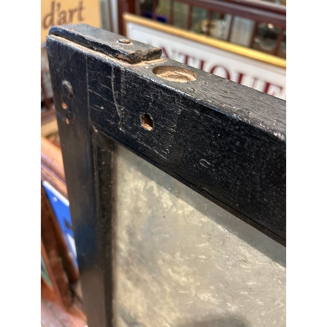 White Antique British London Pub Two Sided Sign For Sale - Image 8 of 15