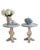 White Inlaid Round Side Tables – A Pair For Sale - Image 8 of 11
