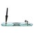 Vintage Glass Writing Desk Set, Italy, 1970s, Set of 3 For Sale - Image 6 of 6