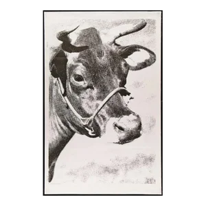 Andy Warhol, Venice Biennale 36x56 Italian 1976 Andy Warhol's Cow Wallpaper Poster, 1976