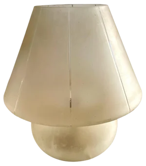 Mushroom Shape Art Glass Murano Table Lamp from Vetri, Italy, 1980s