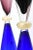 Vintage Seguso for Oggetti Monumental Murano Italian Glass Sculptures or Vases Pair of Purple, Royal Blue For Sale In Miami - Image 6 of 11