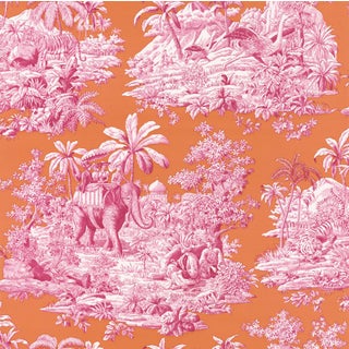 Manuel Canovas "Bengale" Wallpaper For Sale