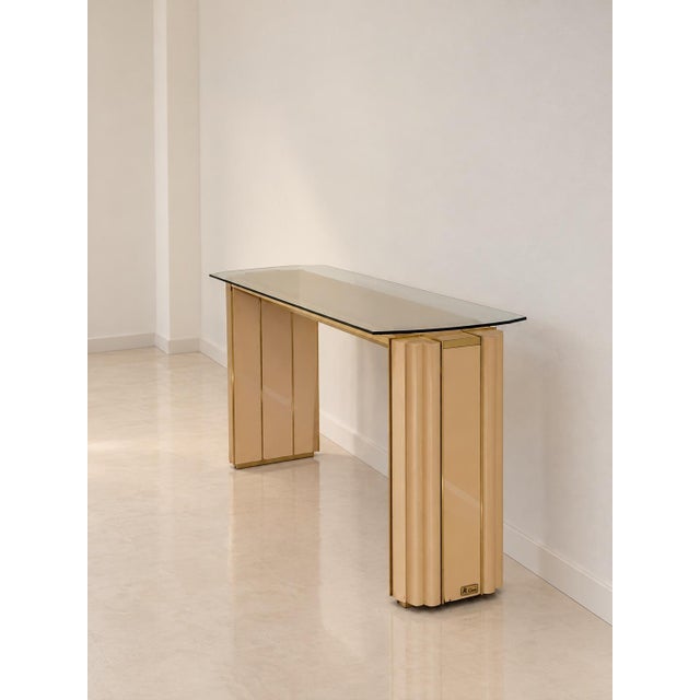 Console Table by Alain Delon for Sabot, 1970s For Sale - Image 6 of 6
