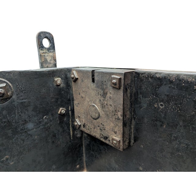 Iron Armored Chest, 1890s For Sale - Image 11 of 16