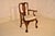 18th Century Mahogany Queen Anne Armchair For Sale - Image 4 of 12