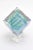 1970s Vintage Victor Vasarely Op Art Silkscreen Acrylic Sculpture on Lucite Base Red, Blue, Green, 1970's For Sale - Image 5 of 9