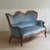 Product : French salon seating group in the Louis XV style, consisting of a sofa and two matching armchairs, crafted in...