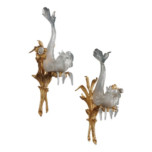 Liberty Wall Lamps, Set of 2 For Sale