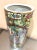 1960s Hand-Painted Chinese Ceramic Gilt Umbrella Stand For Sale - Image 5 of 6