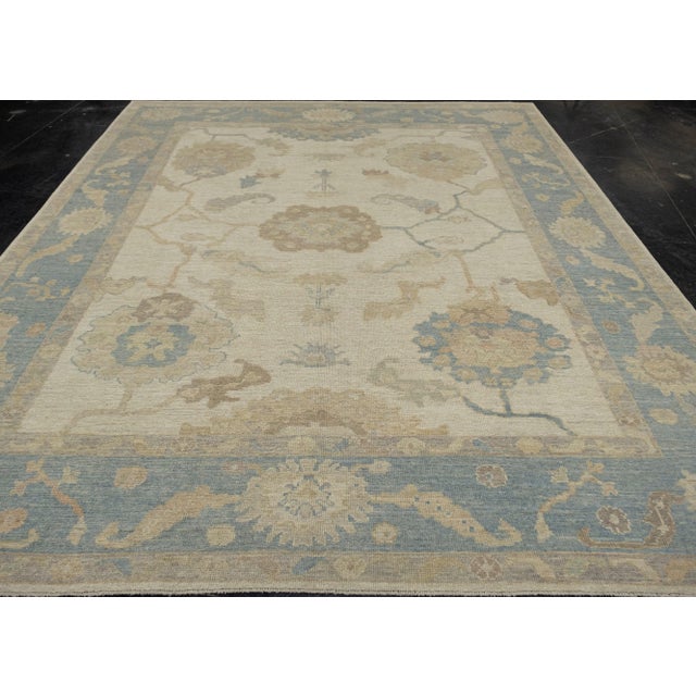 Turkish Oushak Rug 9'3" x 11'2" #16094 Explore a curated collection of hallway runners, wool rugs, and handmade...