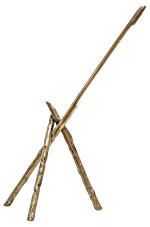 Prometeo Brass Table Lamp by Morghen Studio
