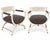 Hollywood Regency Era Neo-Classical Klismos Style Chairs Velvet Upholstery -Pair For Sale - Image 9 of 10