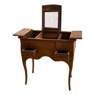 Antique Wooden Dressing Table, 1900s For Sale
