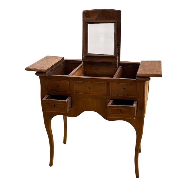 Antique Wooden Dressing Table, 1900s For Sale