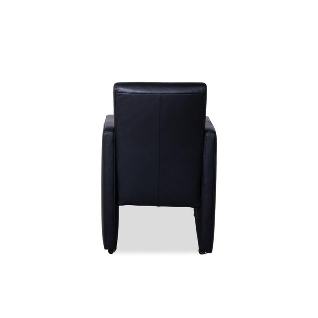 Himolla Chair in Black Leather For Sale - Image 13 of 15