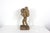 V Fortin 13” Vintage Hand Carved Wood Hunter Trapper Winter Traveller French Canadian Folk Art, Figurine, Signed Wood Carving Quebec Man For Sale - Image 4 of 16