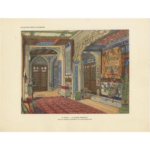 After Henry dAllemagne, The Oriental Gallery: Ottoman Splendour and Islamic Ornament, 1900, Print For Sale - Image 10 of 10