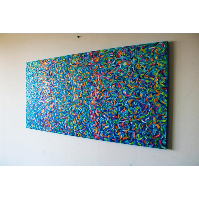 Artist Andrei Sitsko "Reflection in the Water" Modern Original Painting For Sale - Image 4 of 13