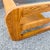 Mid Century Modern Lou Hodges Oak Smoked Glass Coffee Table For Sale - Image 9 of 9