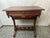 Rare Victorian Eastlake sewing table with spindle legs and lower storage bin. Circa 1870’s Measures 29” w x 16.5” d x...