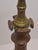 19th C. Polish Bronze Sabbath Candelabrum Star of David Finial Large 18" Rare For Sale - Image 14 of 18