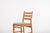 This beautiful set of four dining chairs was designed by Kurt Østervig and made in Denmark. The frames are crafted from...