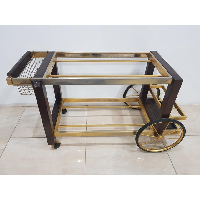 Black Mobile Exclusive Bar, France, 1970s For Sale - Image 8 of 9
