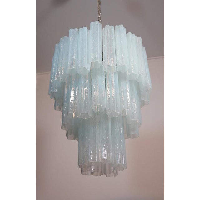 Tronchi Chandeliers in the Style of Toni Zuccheri for Venini, Murano, Set of 2 For Sale - Image 6 of 10