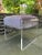 Lucite Vanity Bench Stool Lavender Upholstery For Sale In New York - Image 6 of 10
