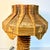 1940s Vintage Arts & Crafts Boho Chic Folk Art Tramp Art Popsicle Table Lamp For Sale - Image 9 of 12