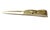 Extremely rare Art Deco bronze letter opener in the shape of a care, think Bugatti Delahaye Delage Designs, heavy quality!