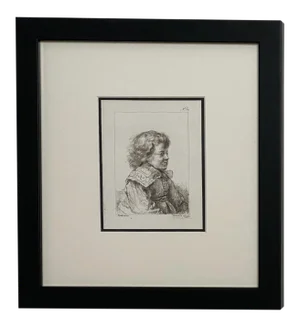 Late 18th Century Rembrandt Etching #32, by Francesco Novelli