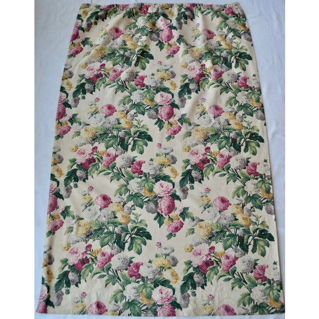 Printed on the selvage, “Saison Happily Married Fabrics Vat Prints Preshrunk.” Saison Happily Married fabric group was...