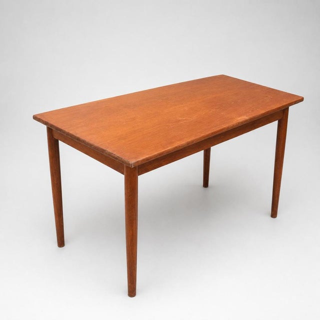 Wood Vintage Teak Extendable Dining Table, 1960s For Sale - Image 7 of 7