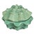 Late 20th Century Ceramic Celadon Color Coastal Seashell Shaped Covered, Candy, Trinket Box For Sale - Image 6 of 6
