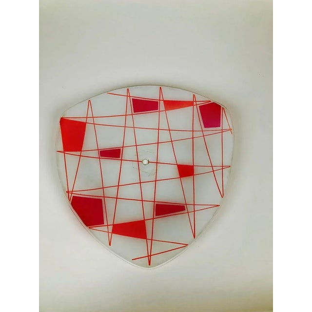 Mid-Century Wall Light with Glass Plate from Designfornication, 1956 For Sale - Image 6 of 7