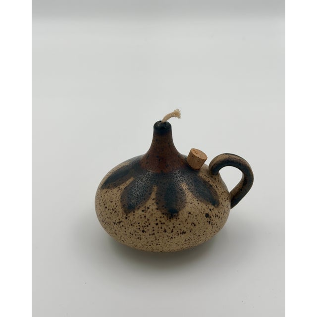 Danish Oil Lamp from Hans Nielsen Buch For Sale - Image 4 of 4