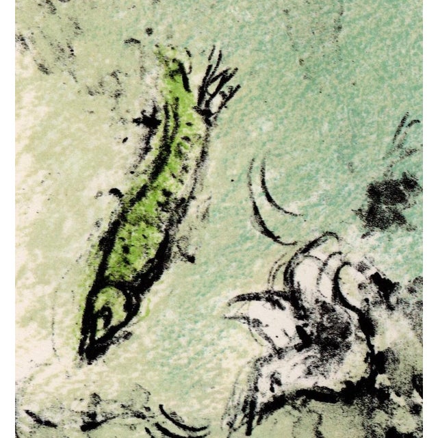 Marc Chagall, Poseidon from Odyssey, 1989, Lithograph For Sale - Image 4 of 10