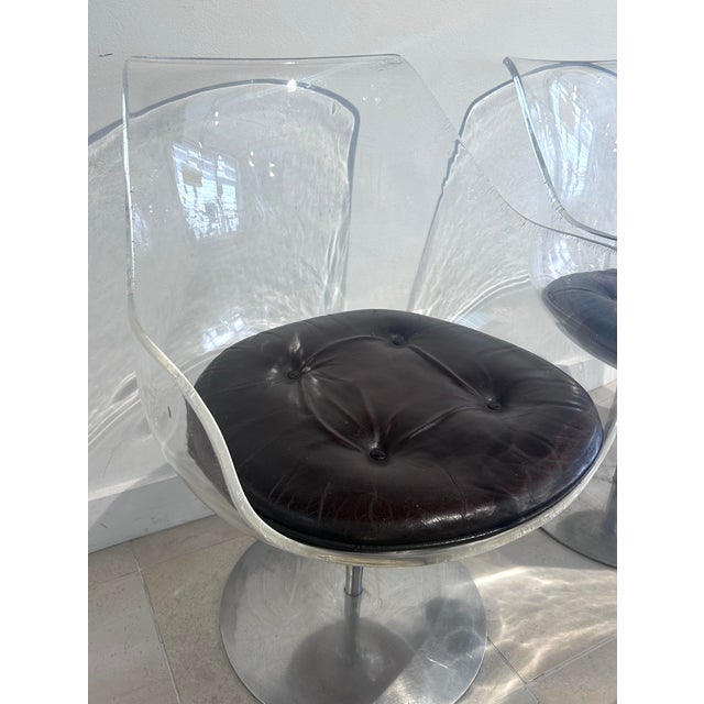 Champagne Chairs by Estelle and Erwin Laverne for Laverne International, 1950s, Set of 6 For Sale - Image 4 of 16