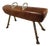 Professional Leather Gym Horse, Italy, 1950s For Sale