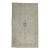 Vintage Neutral Turkish Oushak Rug; - 5'1" x 8'8" For Sale