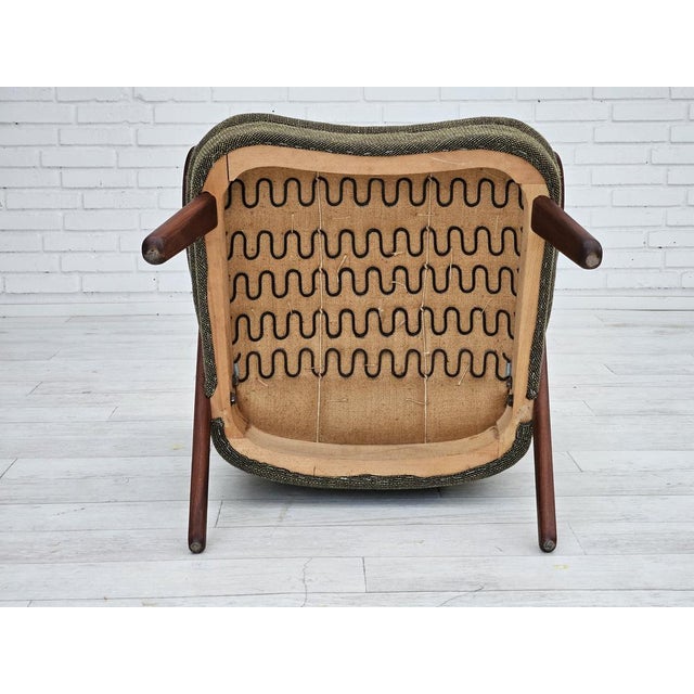 Vintage Danish Chair in Teak by Erhardsen & Andersen, 1960s For Sale - Image 6 of 17