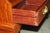 Regency Style Hardwood Waterfall Dwarf Library Bookcases, 1950, Set of 2 For Sale - Image 9 of 18